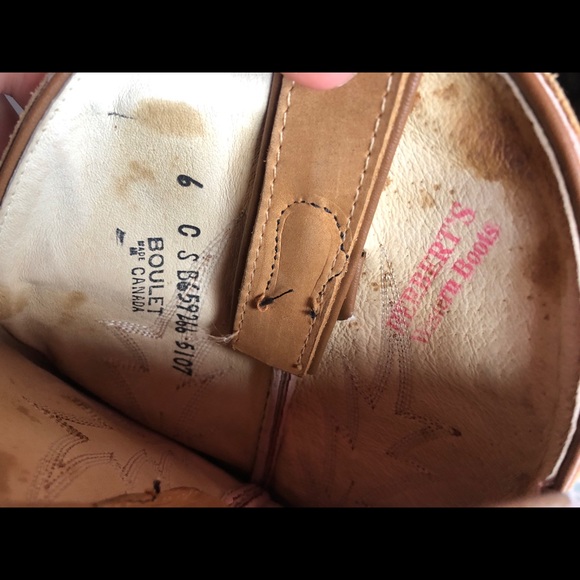 Boulet Women’s cowboy boots - Picture 3 of 3